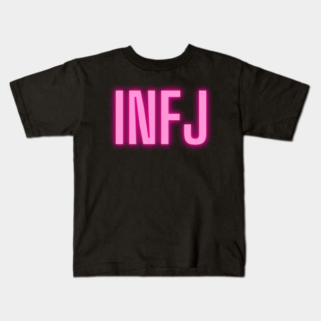 INFJ Kids T-Shirt by nathalieaynie